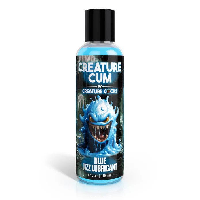 XR Brands Creature Cum Blue Water-Based Lubricant 4oz