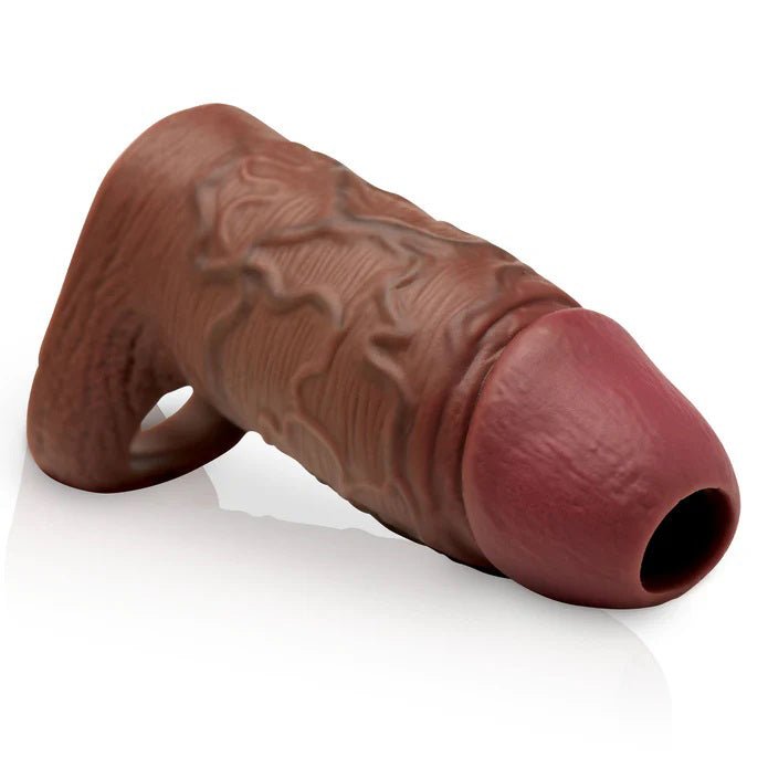 Curve Toys Jock Silicone Penis Extension Sleeve - Dark