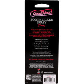 Doc Johnson Goodhead Booty Licker Spray Cherry 1 Fl. Oz