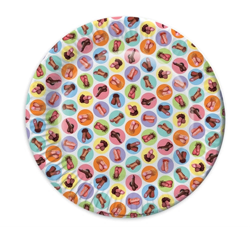 Little Genie Mini Penis Plates 8 Pack