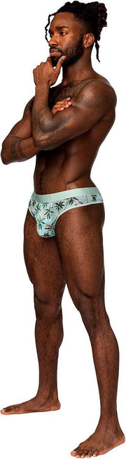 "Sheer Print - Sheer Thong - Small/medium - Flamingo MP-SMS012FLSM"