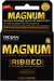 "Trojan Magnum Ribbed - 3 Pack TJ64208"