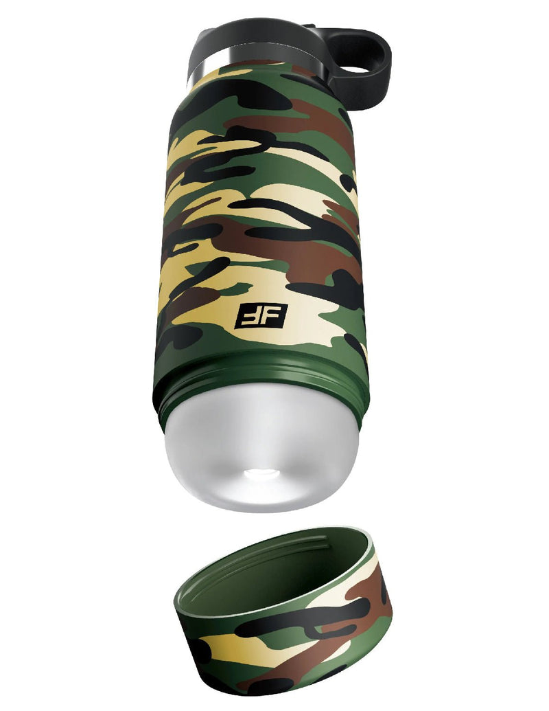 Pipedream Fap Flask - Happy Camper - Stroker Masturbator - Canister Masturbation Cup