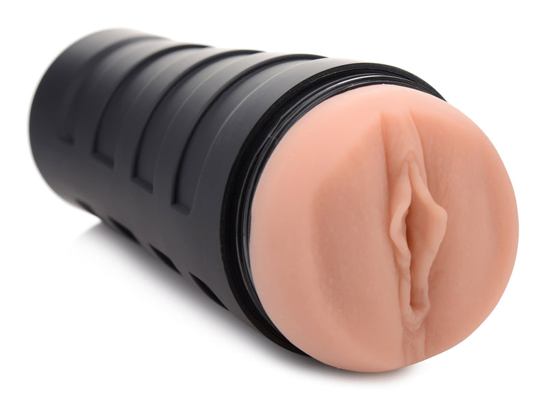 Curve Toys Mistress Sophia Deluxe Pussy Stroker - Medium - Realistic Stroker Masturbator - Canister Masturbation Cup