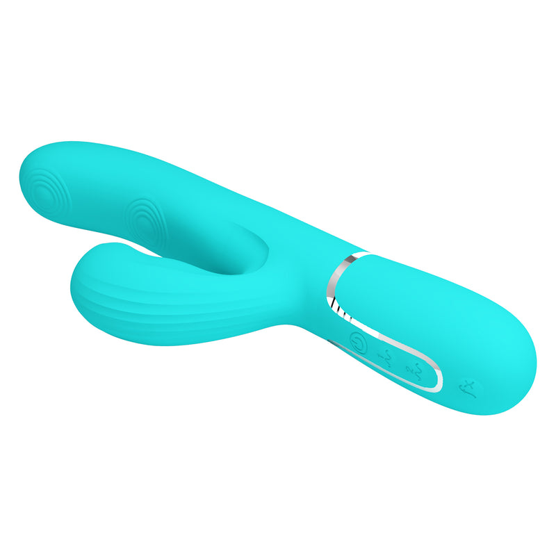 Pretty Love Perdita Twinkled Tenderness Vibrator - Turquoise