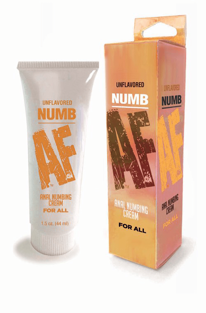 Little Genie Numb Af - Anal Desensitizing Gel - Unflavored - 1.5 Fl. Oz.