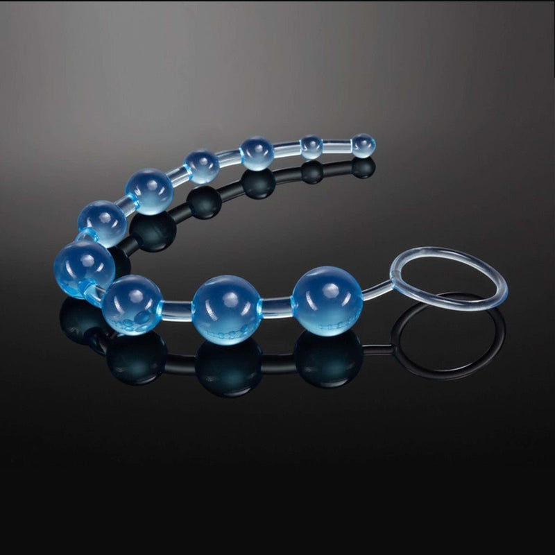 B Yours Basic Blue 12.70-Inch Anal Beads