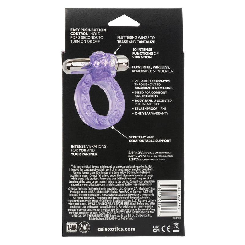 CalExotics Intimate Butterfly Ring