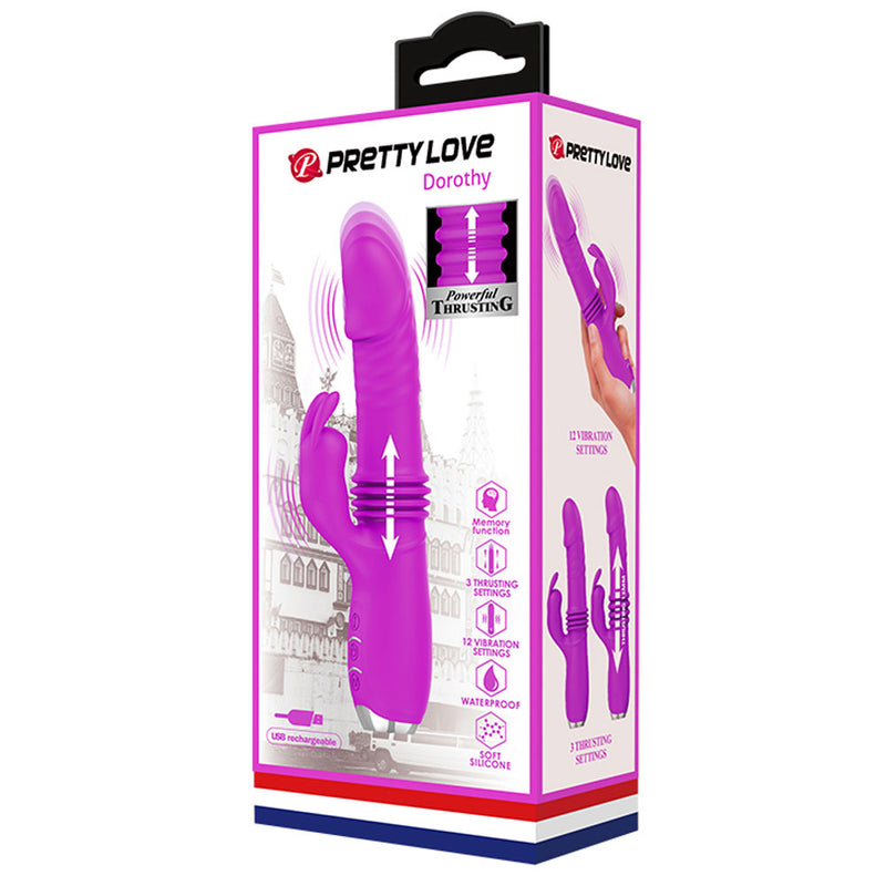 Pretty Love Pretty Love Dorothy Thrusting Rabbit Vibrator