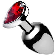 "Red Heart Gem Anal Plug - Small BTYS-AF633-SMALL"