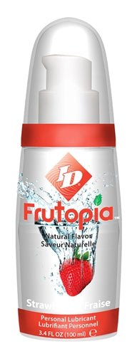 I.D. Lubricants ID Frutopia Natural Flavor - Strawberry 3.4 Oz