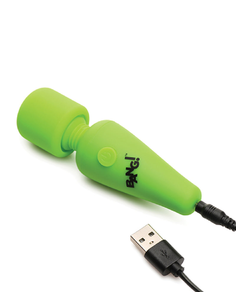 XR Brands Glow in the Dark Mini Wand - Green
