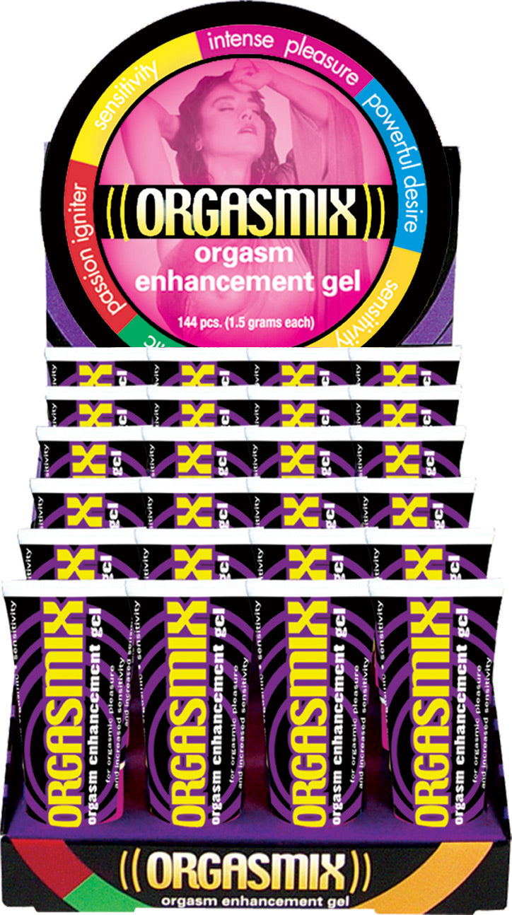 Hott Products Orgasmix - 24 Piece Display - 1 Oz. Tubes