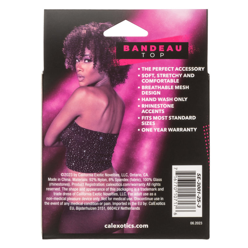CalExotics Radiance Bandeau Top - Black
