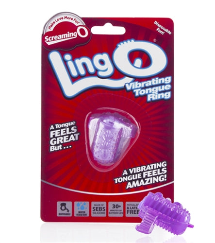 Screaming O The Ling-O Vibrating Tongue Ring - Each