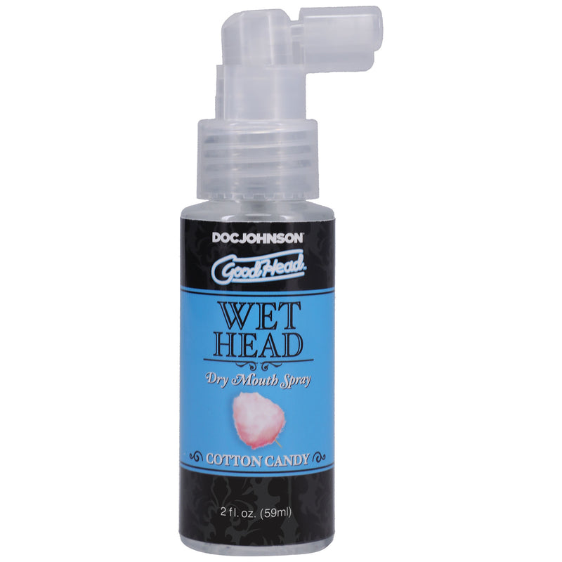 Doc Johnson Goodhead - Wet Head - Dry Mouth Spray - Cotton Candy - 2 Fl. Oz. (59ml)