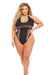 "Hot Too Handle Bodysuit - Queen Size - Black PKL-20042XBLKQ"