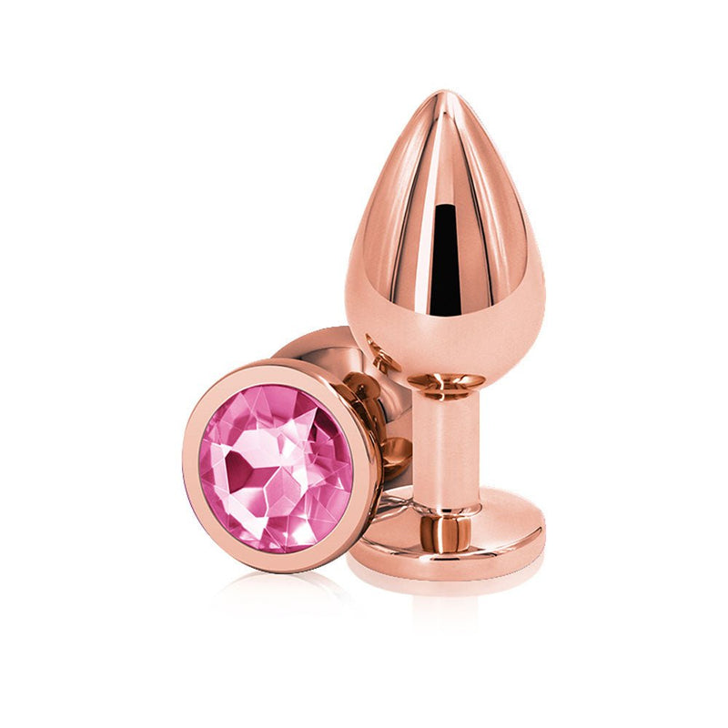 nsnovelties Rear Assets - Rose Gold - Medium - Pink