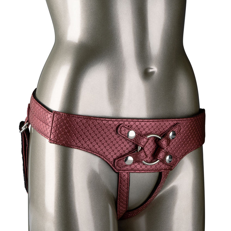 CalExotics Her Royal Harness the Regal Empress - Red