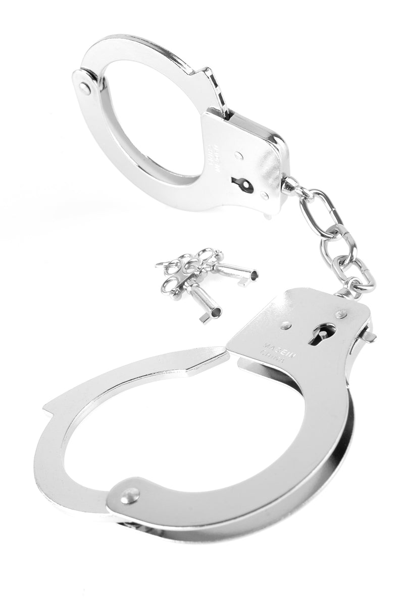 Pipedream Fetish Fantasy Series Metal Handcuffs - Silver