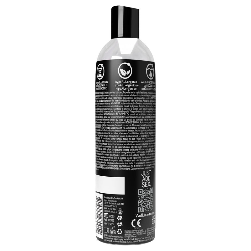 Wet Wet Platinum - Luxury Silicone Based Lubricant 4 Oz