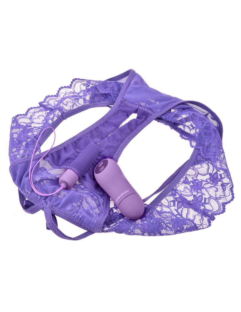 Pipedream Fantasy for Her Crotchless Panty Thrill-Her