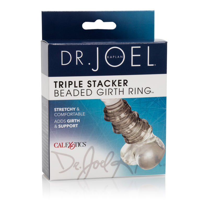 CalExotics Dr. Joel Kaplan Beaded Girth Ring Triple Stacker