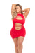 "Can't Commit Dress - Queen Size - Red PKL-25122XREDQ"