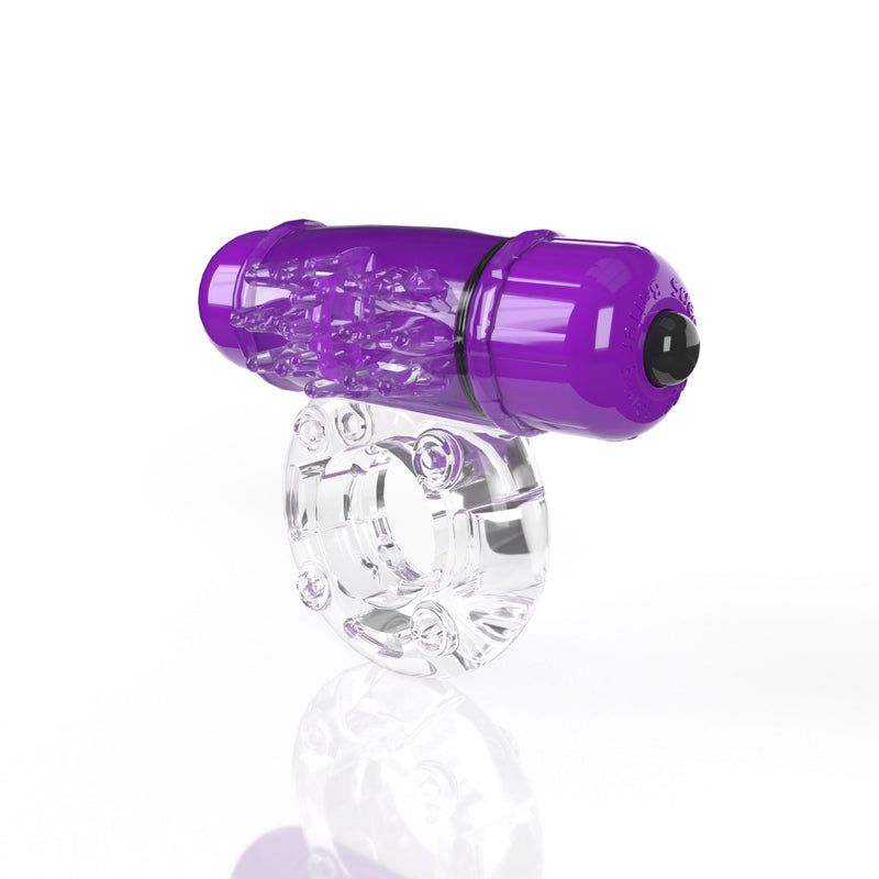 Screaming O Screaming O 4b - Owow Super Powered Vibrating Ring - Grape
