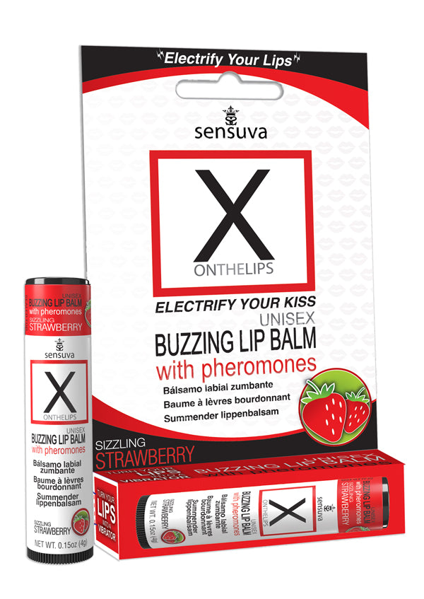 Sensuva X on the Lips With Pheromones Strawberry