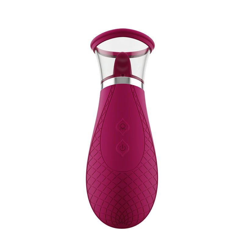 Honey Play Box Scioness - Sucking and Licking Clitoral Stimulator - Wine Purple