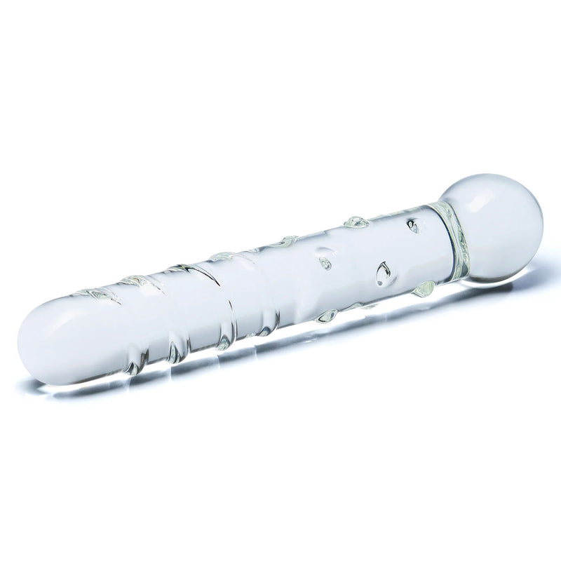 Electric Novelties Callisto Clear Glass Dildo