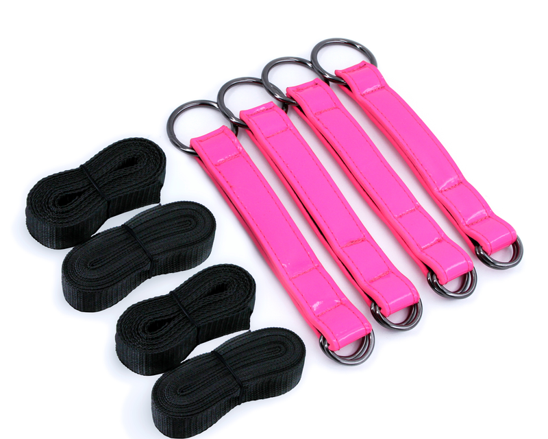 nsnovelties Electra Play Things - Tie Down Straps - Pink