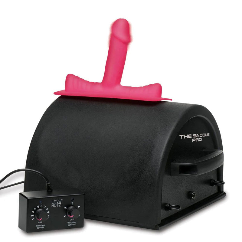 XR Brands Love Botz 50x Saddle Pro Sex Machine With 4 Attachments
