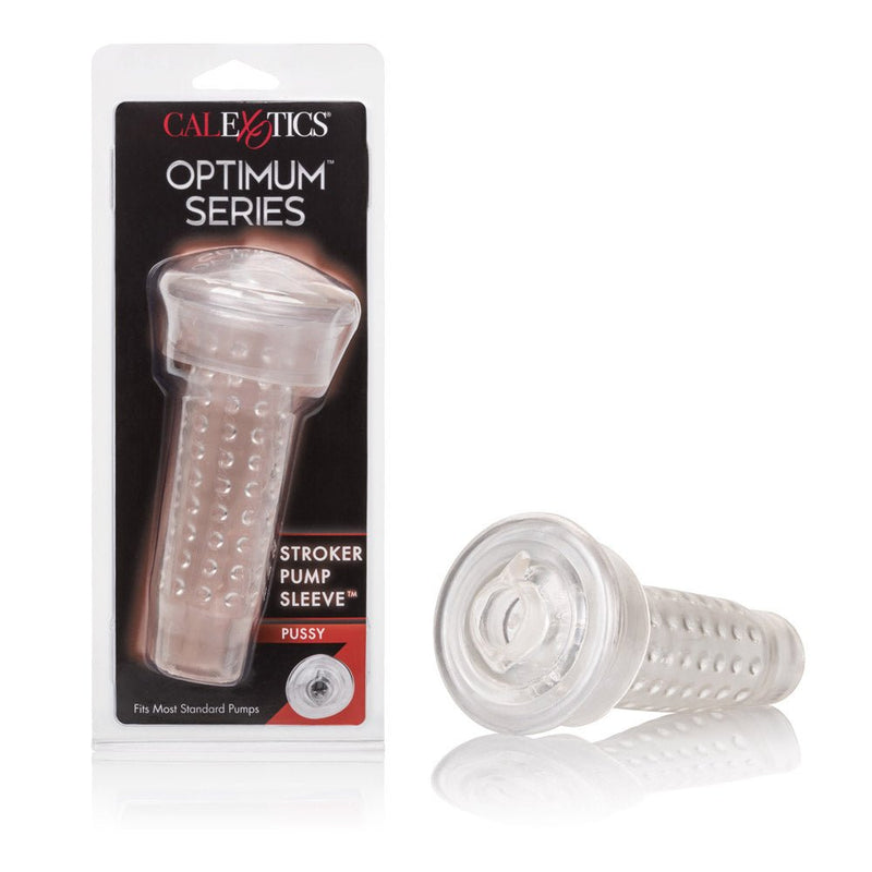 CalExotics Optimum Series Stroker Pump Sleeve Pussy - Stroker Masturbator - Penis Pump Sleeve - Stroker Sleeve