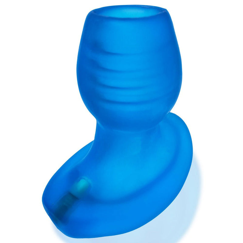 Oxballs Glow Hole 1 Butt Plug - Small - Blue Morph