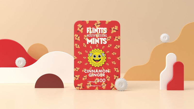 Flintts Mints Flintts Mouth Watering Mints Cinnamon Ginger - F-Strength 300
