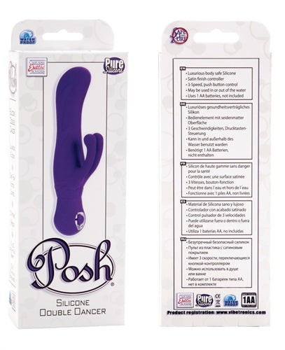 CalExotics Posh Silicone Double Dancer - Purple