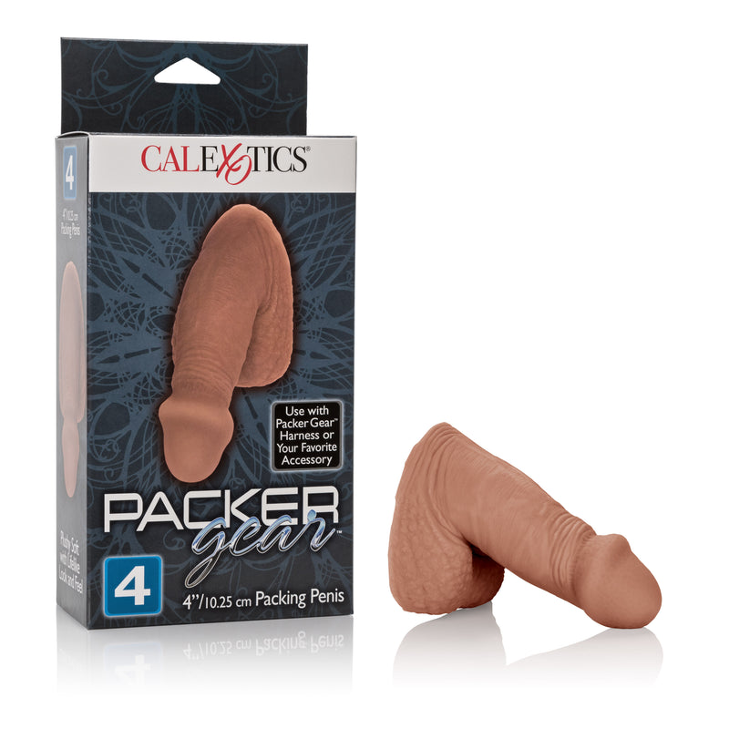 CalExotics Packer Gear Packing Penis 4 Inch - Brown