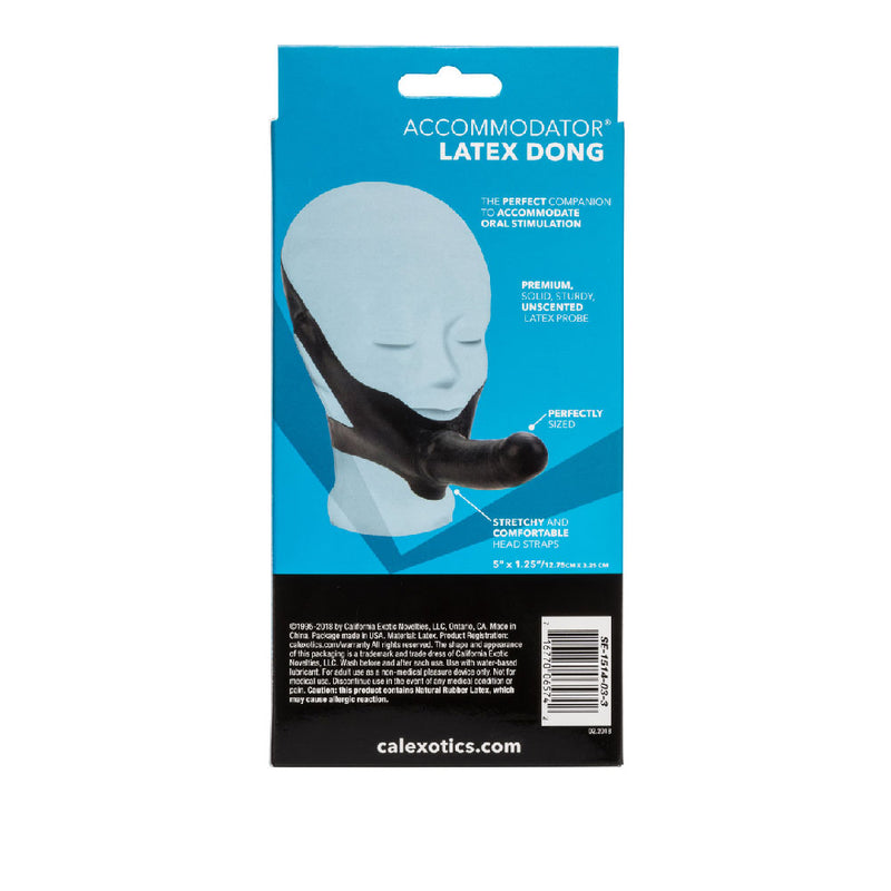 CalExotics The Original Accomodator Latex Dong - Black