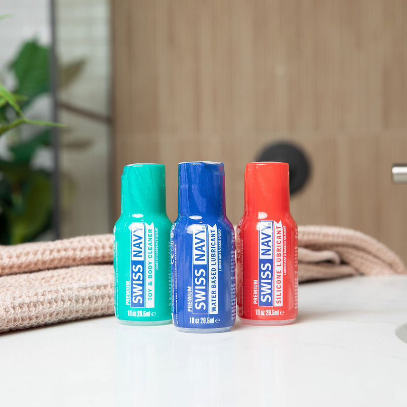 M.D. Science Lab Swiss Navy Essentials Variety Pack 3-1oz