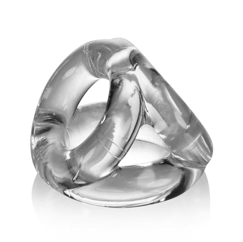 Oxballs Tri Sport 3 Ring Sling Atomic Jock - Clear