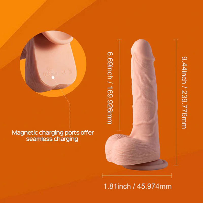 Honey Play Box Kenzo-App Controlled 9.5" Big Realistic - Thrusting Dildo