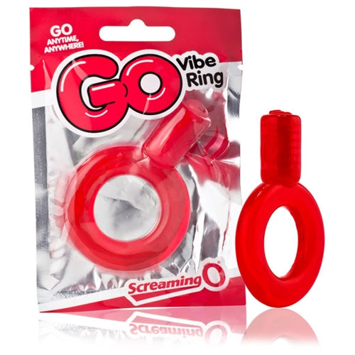 Screaming O Go Vibe Ring - Each - Red
