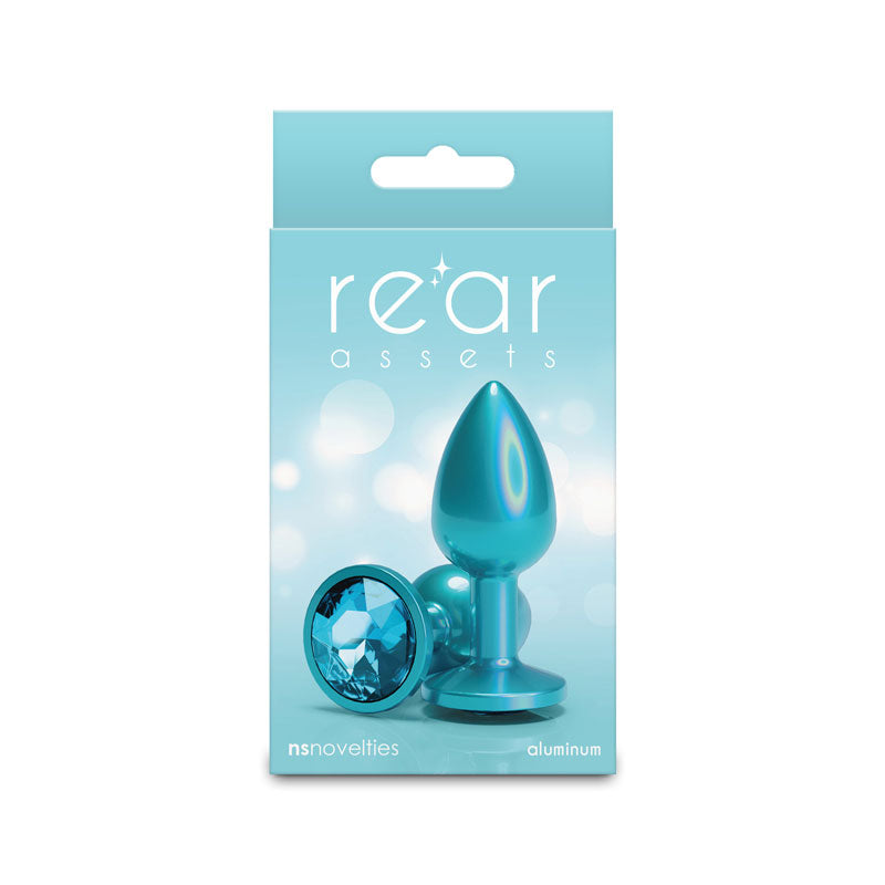 nsnovelties Rear Assets - Iridescent Teal - Small - Teal