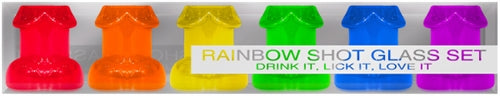 Kheper Games Rainbow Shot Glass Set