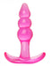 "Bubbles Bumpy Starter Anal Plug - Pink TV-AD921"