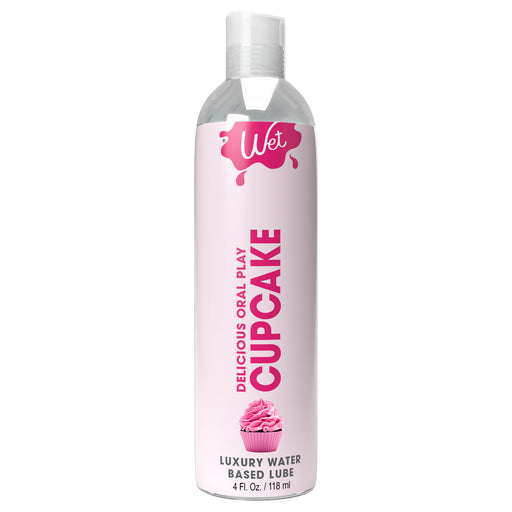 "Wet Delicious Oral Play - Cupcake - Waterbased Flavored Lube 4 Oz WT21579"