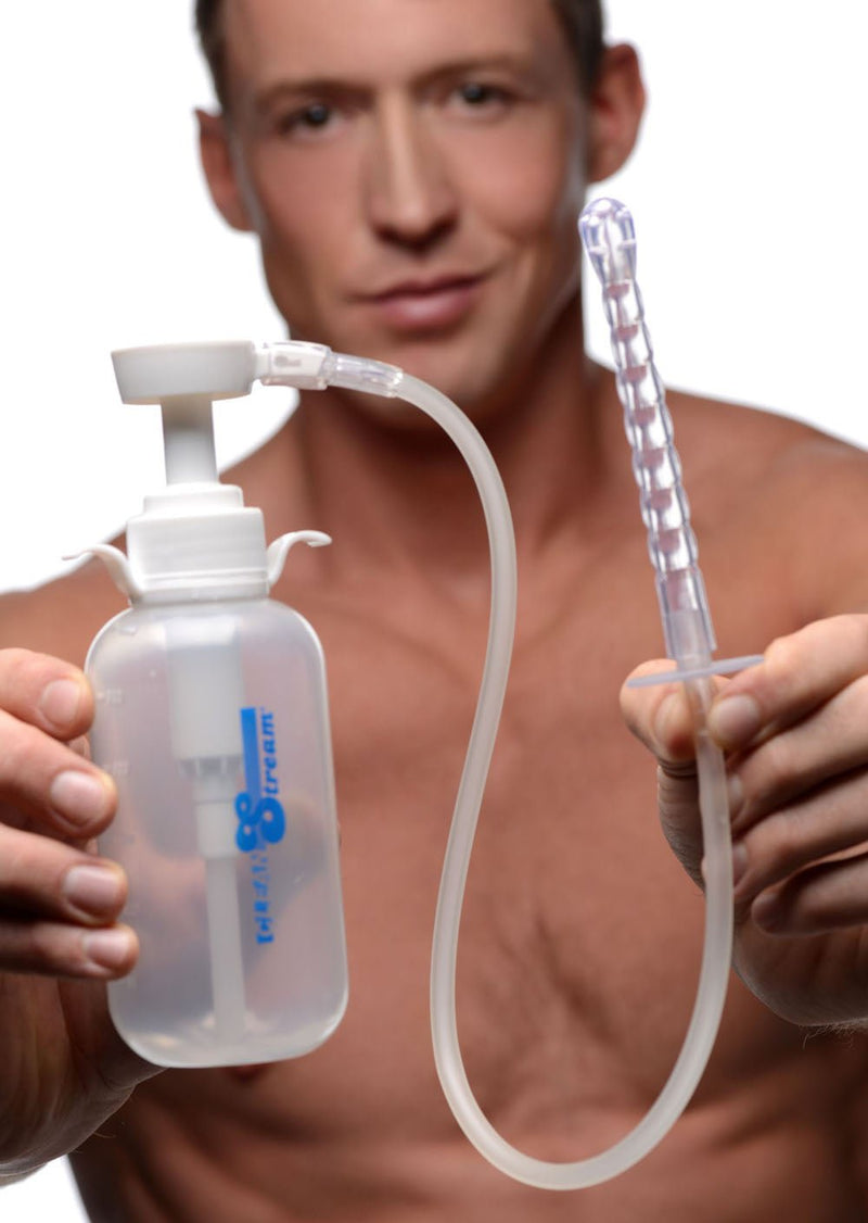 XR Brands Pump Action Enema Bottle With Nozzle