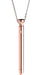 "7x Vibrating Necklace - Rose Gold CH-AG894-ROSE"